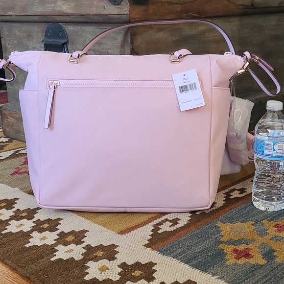 Kate Spade Jae Nylon Baby Bag Serendipity Pink - Picture 2 of 8